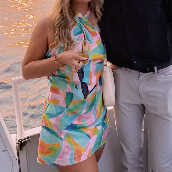 SHOW ME YOUR MUMU JASMINE HALTER DRESS - Picture 2 of 2